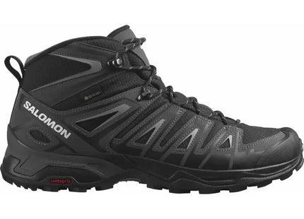 Botín Salomon X Ultra Pioneer Mid GTX Hombre Negro Impermeable
