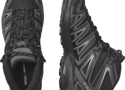 Botín Salomon X Ultra Pioneer Mid GTX Hombre Negro Impermeable