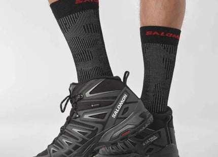 Botín Salomon X Ultra Pioneer Mid GTX Hombre Negro Impermeable