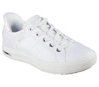 Zapatilla Skechers Arch Fit Arcade Forever Cozy Mujer Blanca Sin Cordones