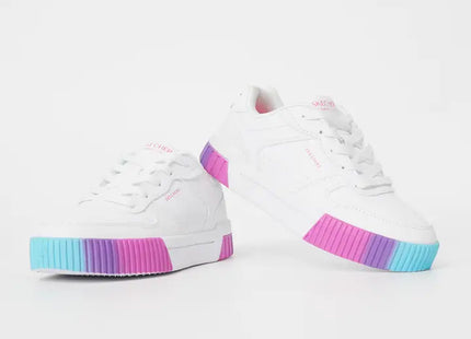 Zapatilla Skechers Jade Niño Niña Blanco Multi Urbana