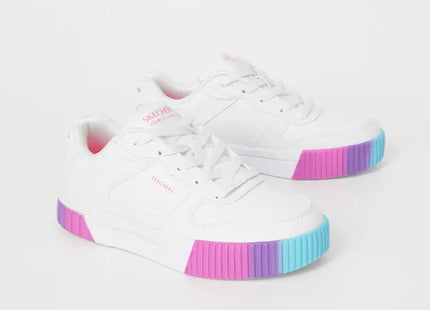 Zapatilla Skechers Jade Niño Niña Blanco Multi Urbana