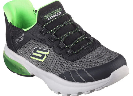 Zapatilla Skechers Razor Air Hyper-Brisk Niño Gris Carbón