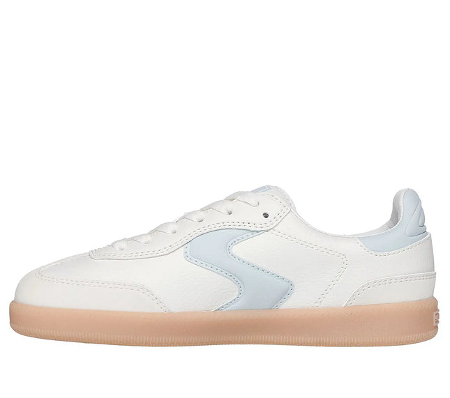 Zapatilla Skechers Hotshot Little Kick Off Niña Natural Azul