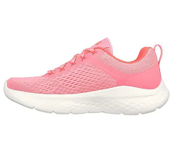 Zapatilla Skechers Go Run Lite Mujer Rosa Coral Running Liviana