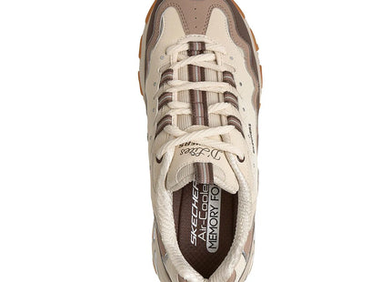 Zapatilla Skechers D'Lites Vintage Wave Mujer Natural Café
