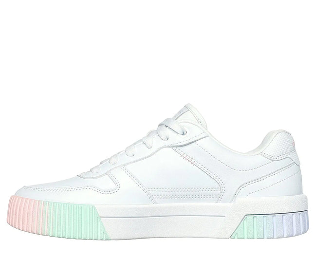 Zapatilla Skechers Jade Soft Glow Mujer Blanco Multi