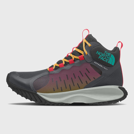 ZAPATILLA THE NORTH FACE OUTDOOR MEDIA CAÑA - WAYROUTE FUTURELIGHT RESPIRABLE IMPERMEABLE GRIS MULTICOLOR