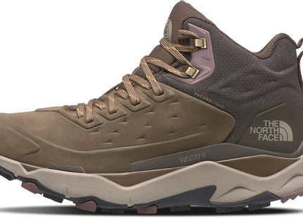 ZAPATILLA THE NORTH FACE OUTDOOR MUJER CAÑA ALTA IMPERMEABLE RESPIRABLE - VECTIV EXPLORIS MID FUTURELIGHT LEATHER COLOR MARRÓN