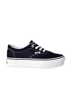 Zapatilla Vans Doheny Platform Mujer Negro Blanco Urbana
