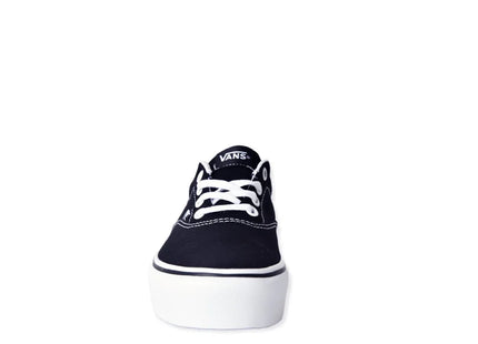 Zapatilla Vans Doheny Platform Mujer Negro Blanco Urbana