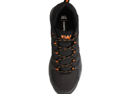 Zapatilla Weinbrenner Serra Dome Low Hombre Negro Naranja W-DRY