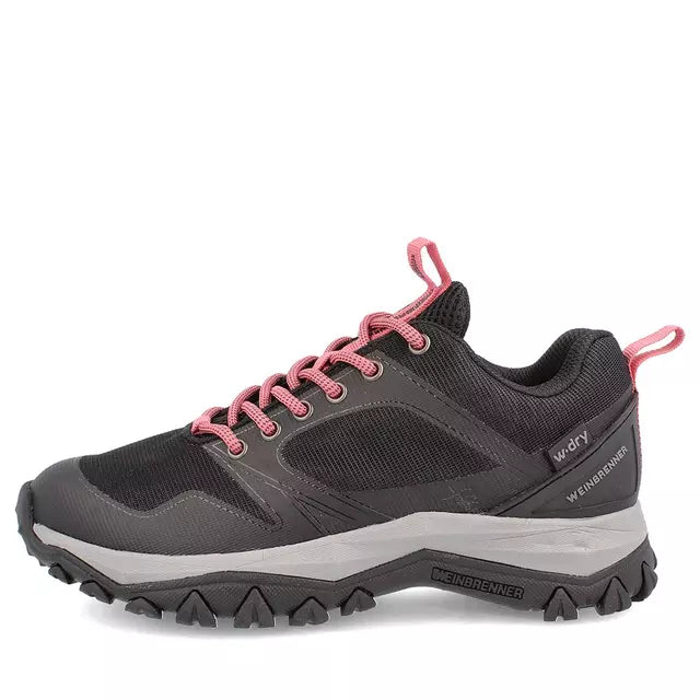 Zapatilla Weinbrenner Ural Mujer Negro Rosa Outdoor W-Dry