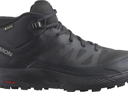Zapatilla Salomon Outrise Mid GTX Mujer Negro Impermeable Trail