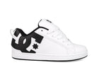 Zapatilla DC Court Graffik Mujer Blanco Negro Skate Urbana