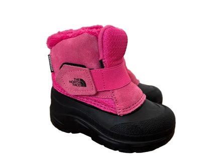 Bota The North Face Alpenglow II Niño Rosa Negro Impermeable
