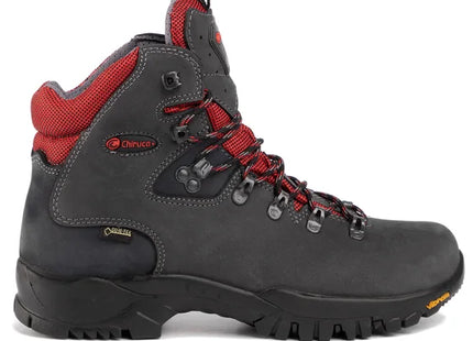 Botín Trekking Chiruca Dynamic GTX Hombre Gris Rojo Impermeable