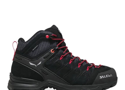 Botín Trekking Salewa Alp Mate Mid WP Mujer Negro Rosado Impermeable