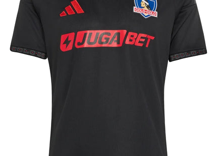 Camiseta Adidas Fútbol Colo-Colo 26 Oficial Away Hombre Negra