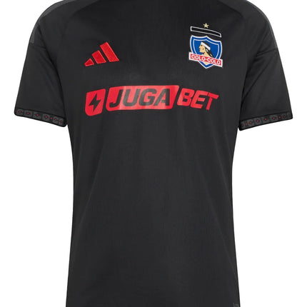 Camiseta Adidas Fútbol Colo-Colo 26 Oficial Away Hombre Negra