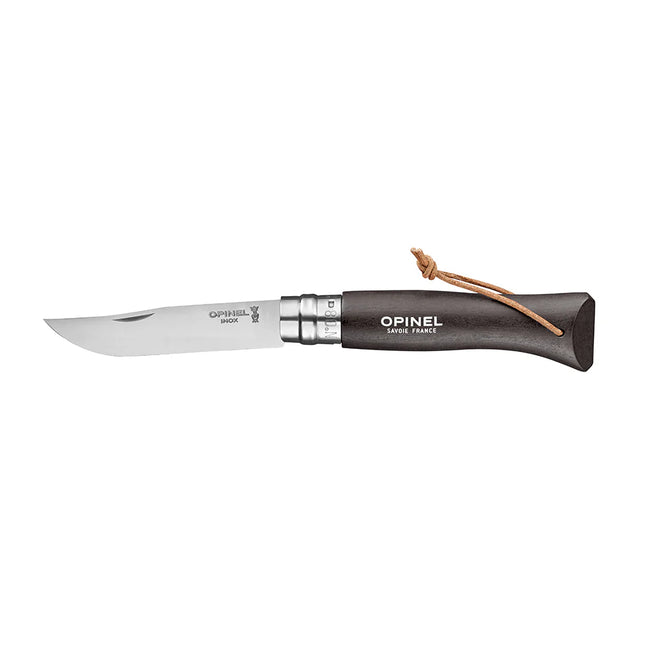 CUCHILLO OPINEL STAINLESS STEEL BLACK Nº8