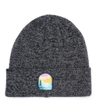 Gorro Beanie Andesgear Patch Gris Oscuro Acrílico