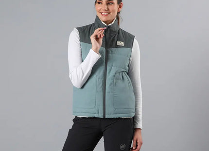 CHAQUETA POLAR ANDESGEAR SIN MANGAS - TRANCURA VEST REVERSIBLE MUJER