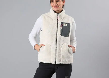 CHAQUETA POLAR ANDESGEAR SIN MANGAS - TRANCURA VEST REVERSIBLE MUJER
