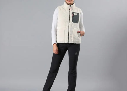 CHAQUETA POLAR ANDESGEAR SIN MANGAS - TRANCURA VEST REVERSIBLE MUJER