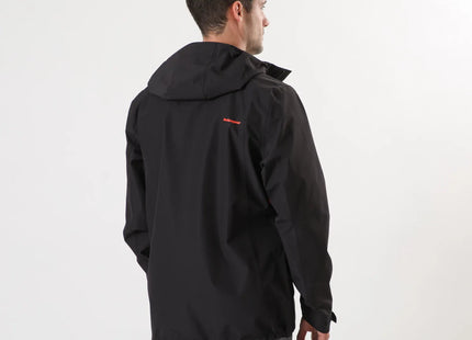 Cortaviento Andesgear Carelmapu Hombre Negro Impermeable 10K
