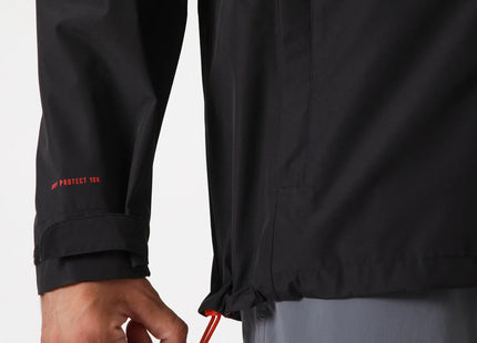 Cortaviento Andesgear Carelmapu Hombre Negro Impermeable 10K