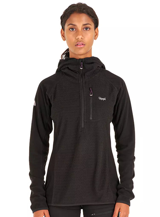 Poleron Mujer Jacaranda Mountain Nano-F 1/4 Zip Hoody Lippi