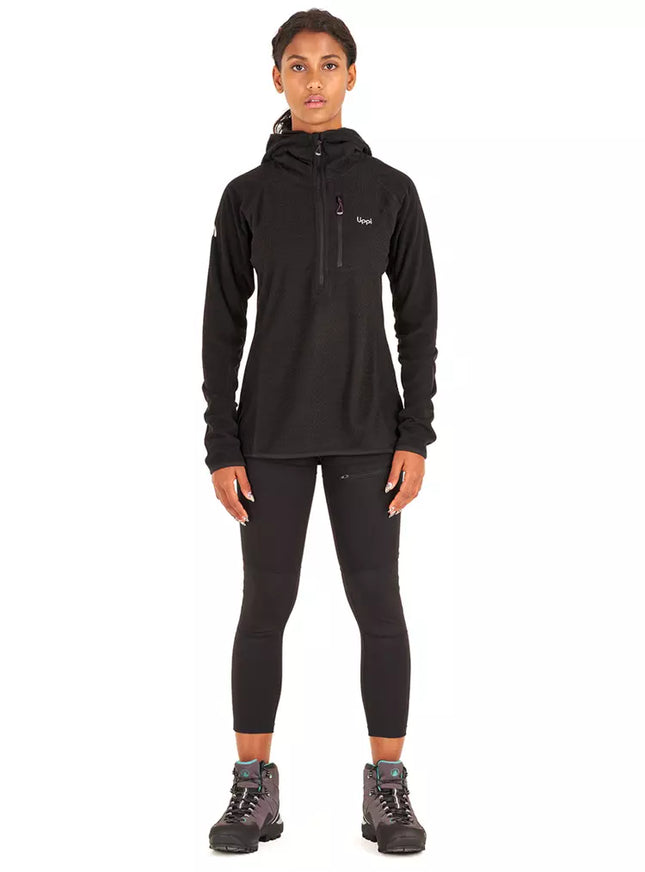 Poleron Mujer Jacaranda Mountain Nano-F 1/4 Zip Hoody Lippi