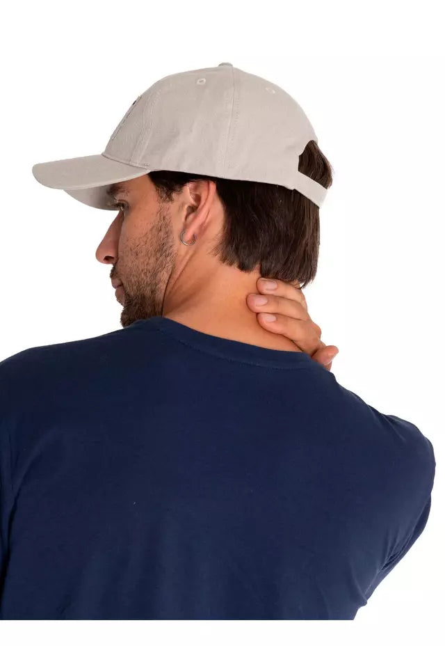 Jockey Caterpillar Logo Raw Edge Patch Beige