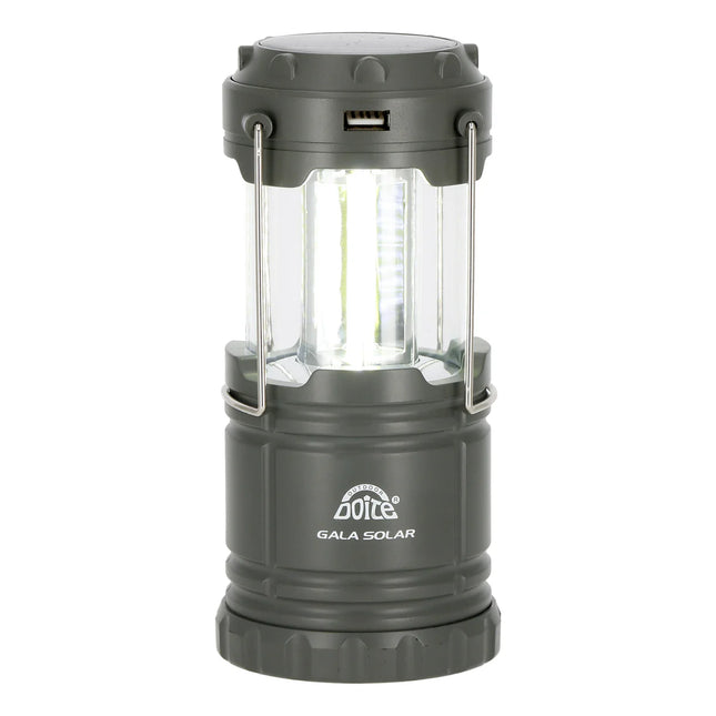 Lámpara Camping Gala Solar 250 Lúmenes Doite Blanca