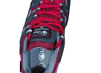 Zapatilla Lippi Puelo CS Low Junior Gris Rojo B-Dry Hiking
