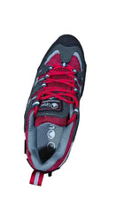 Zapatilla Lippi Puelo CS Low Junior Gris Rojo B-Dry Hiking