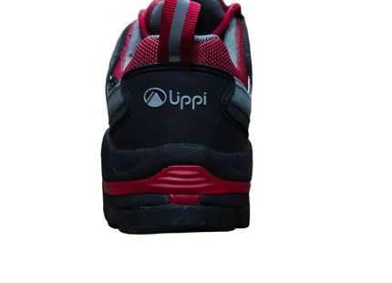 Zapatilla Lippi Puelo CS Low Junior Gris Rojo B-Dry Hiking