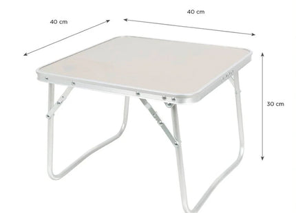 Mesa Aluminio Linty Doite Gris