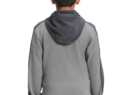 Polar The North Face Glacier Full Zip Hoodie Niño Gris Medio
