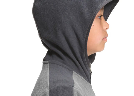 Polar The North Face Glacier Full Zip Hoodie Niño Gris Medio