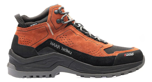 Botín Haka Honu Pampa Mujer Terracota Cuero Hiking Impermeable