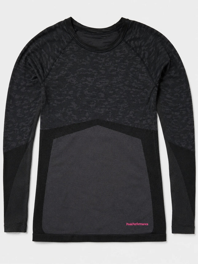 Primera Capa Peak Performance Södertälje Top Mujer Negro