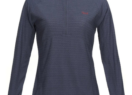 Poleron Mujer Lippi Jacaranda Nano-F 1/4 Zip Azul Marino