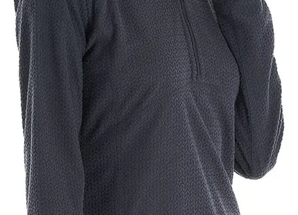 Poleron Mujer Lippi Jacaranda Nano-F 1/4 Zip Azul Marino