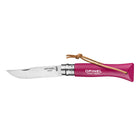 Cuchillo Opinel N°6 Trekking Rosado Con Hoja Inoxidable