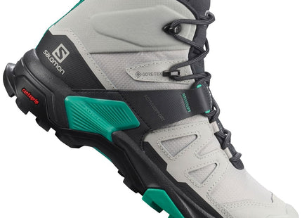 Botín Trekking Salomon X Ultra 4 Mid GTX Mujer Gris Impermeable