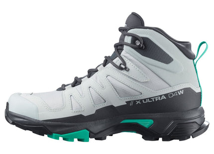 Botín Trekking Salomon X Ultra 4 Mid GTX Mujer Gris Impermeable
