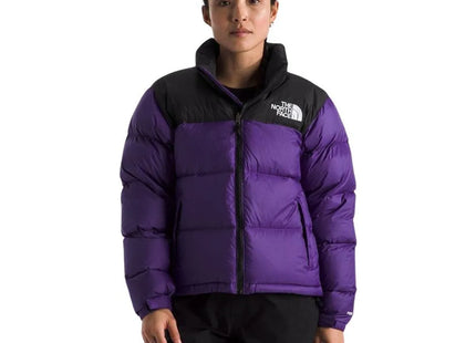 Chaqueta The North Face 1996 Retro Nuptse Mujer Morado Negro Pluma