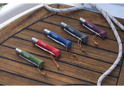 Cuchillo Opinel N°6 Trekking Rosado Con Hoja Inoxidable